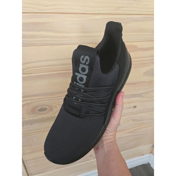 🆕Adidas Mens Black/Grey/Grey Imported Rubber Lite Racer Pull-On Shoes - Picture 3 of 15